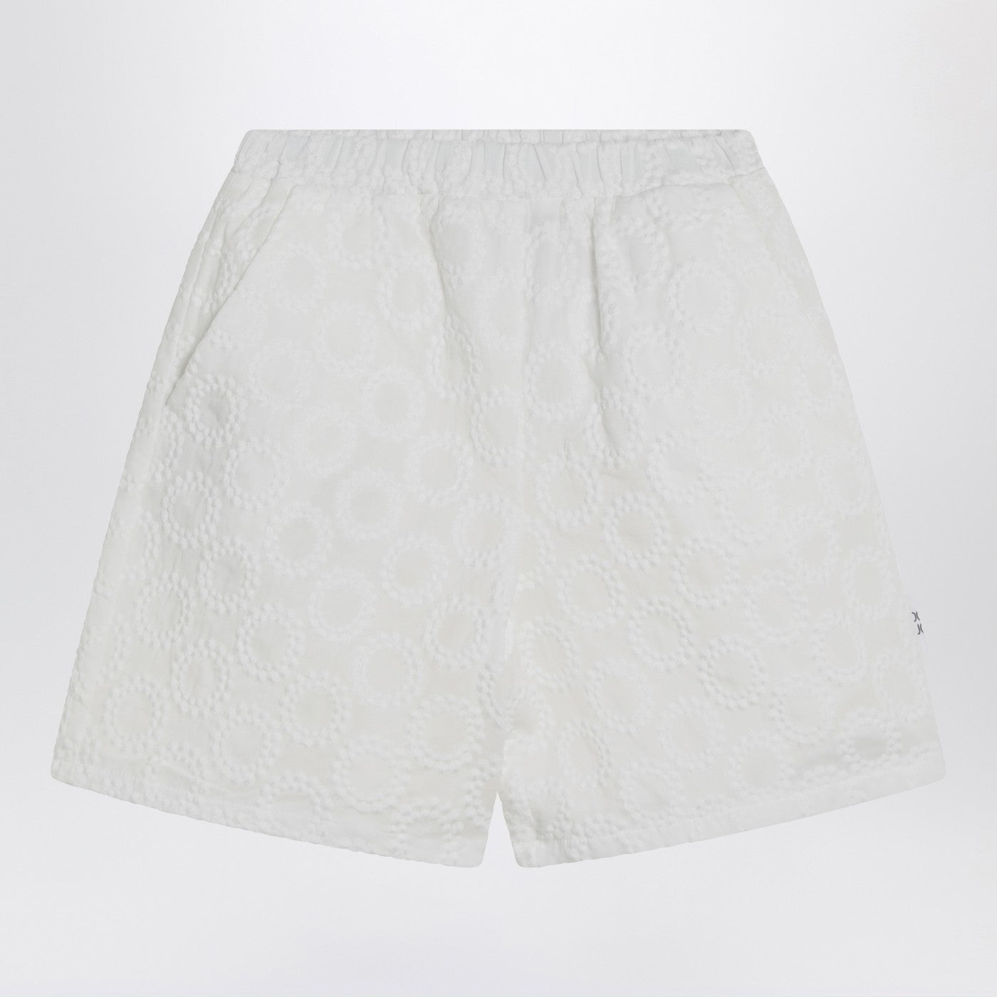 White cotton Shorts