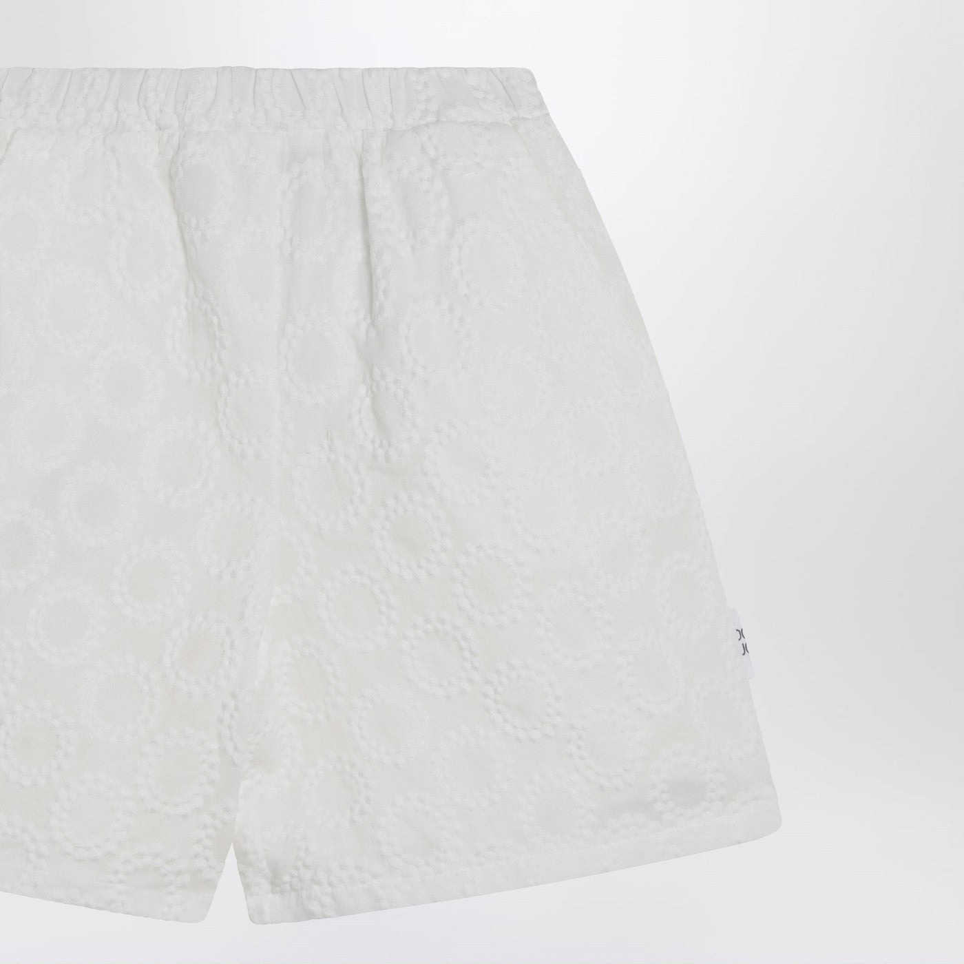 White cotton Shorts