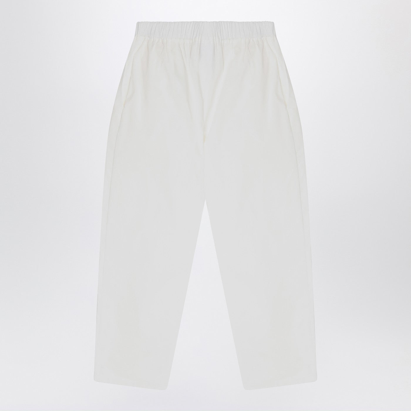 Pantalone avorio in cotone