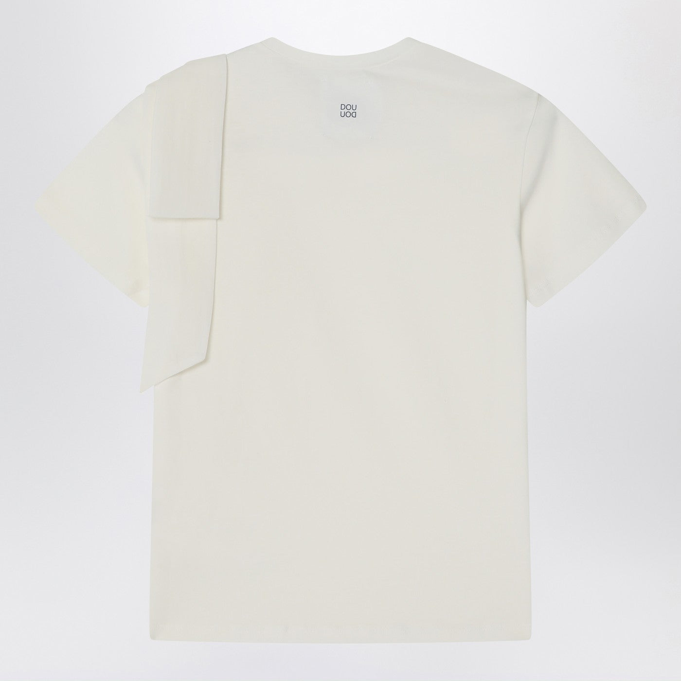 Ivory t-shirt with bow