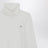 Turtleneck sweater in ivory cotton blend