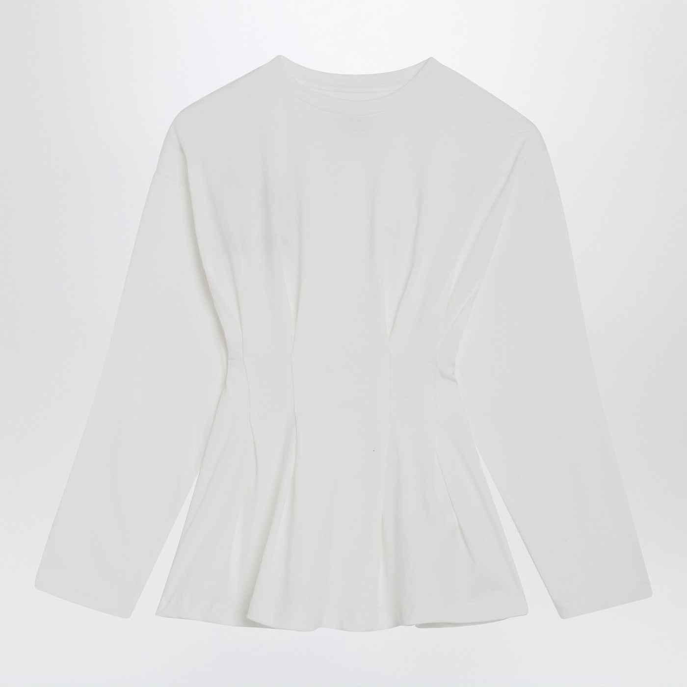 James sweater in ivory cotton