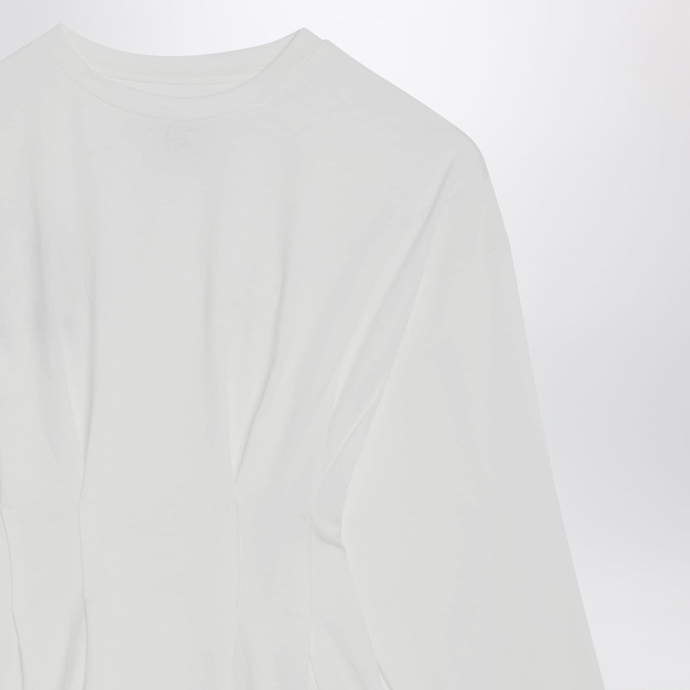 James sweater in ivory cotton