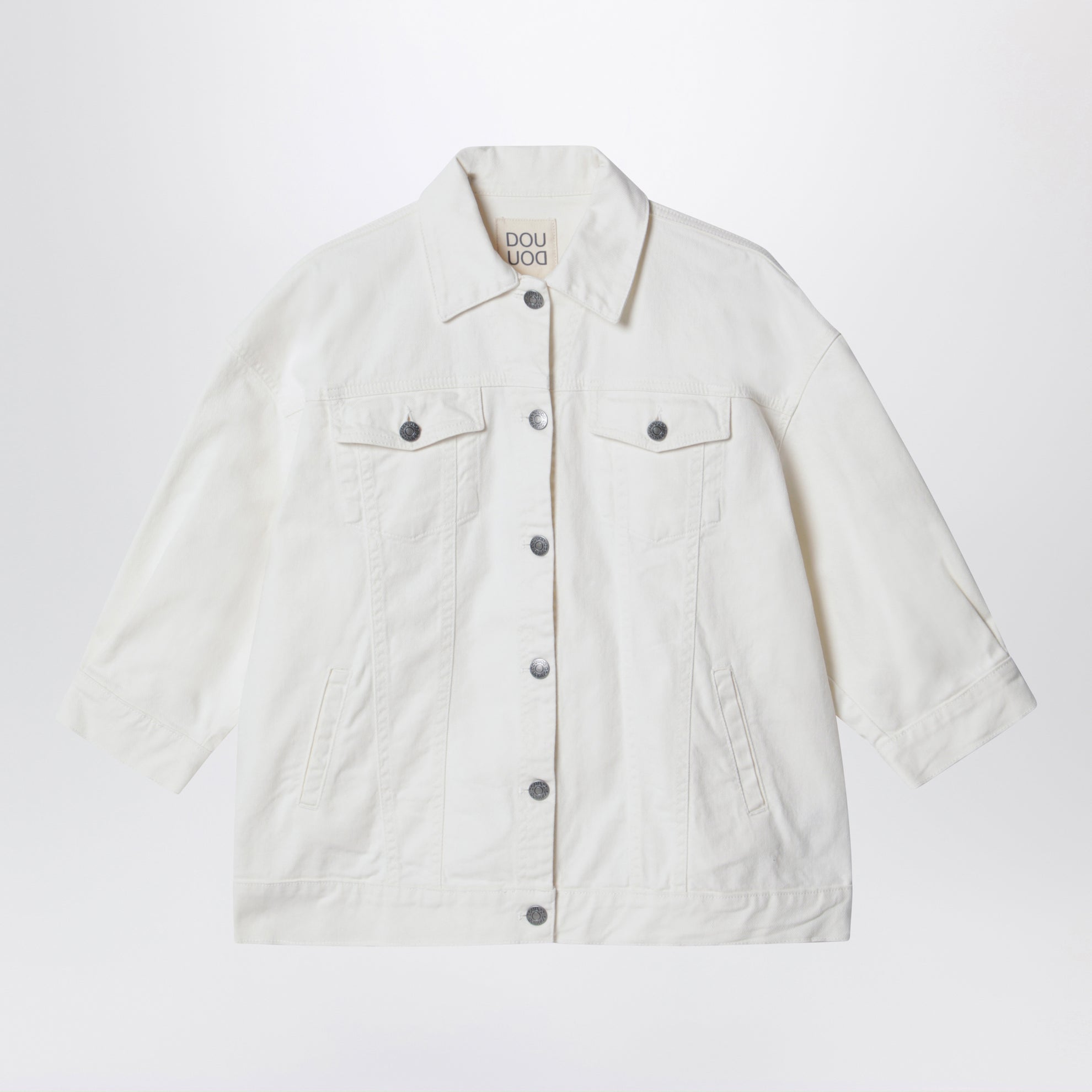 Ivory denim jacket