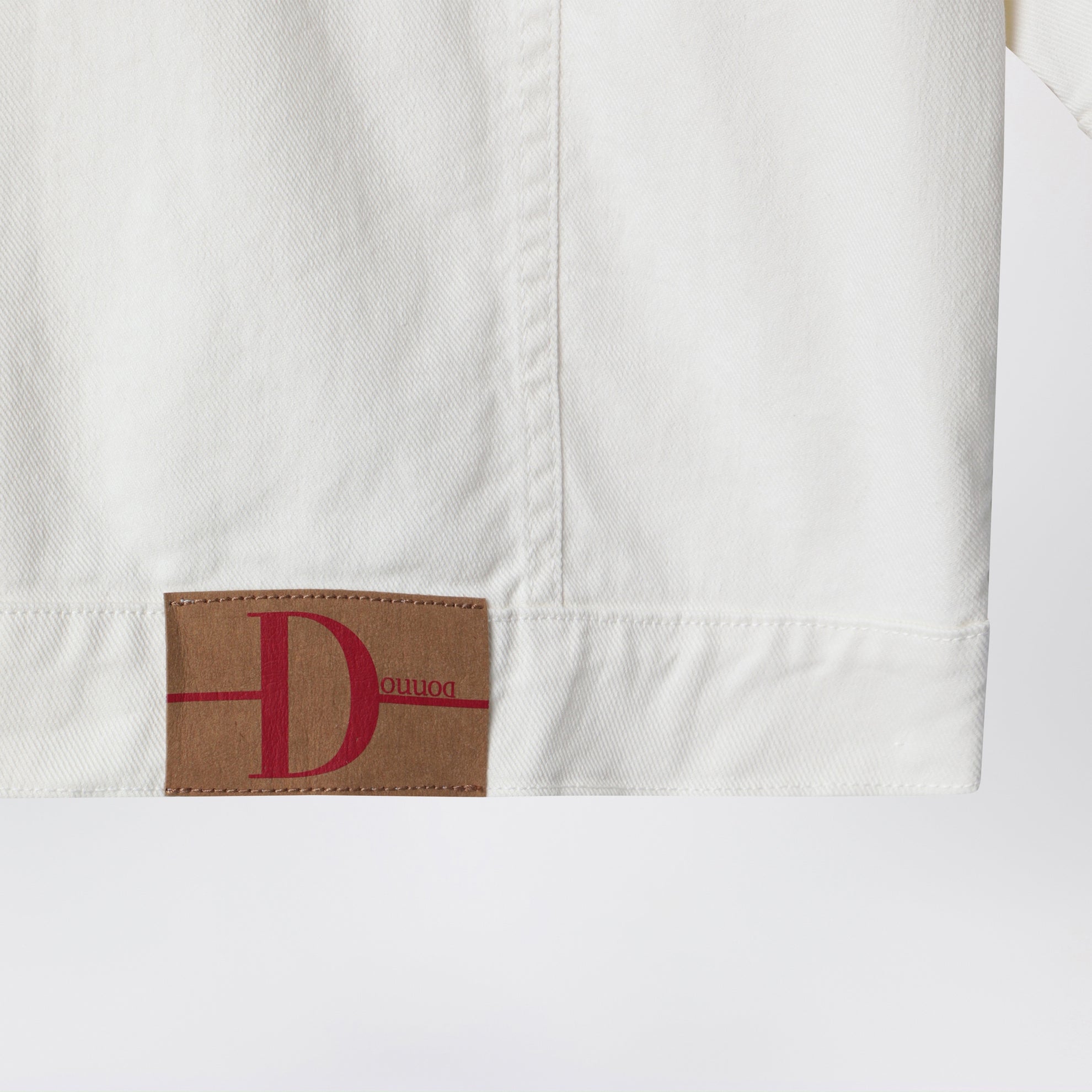 Ivory denim jacket