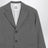 Grey single-breasted jacket