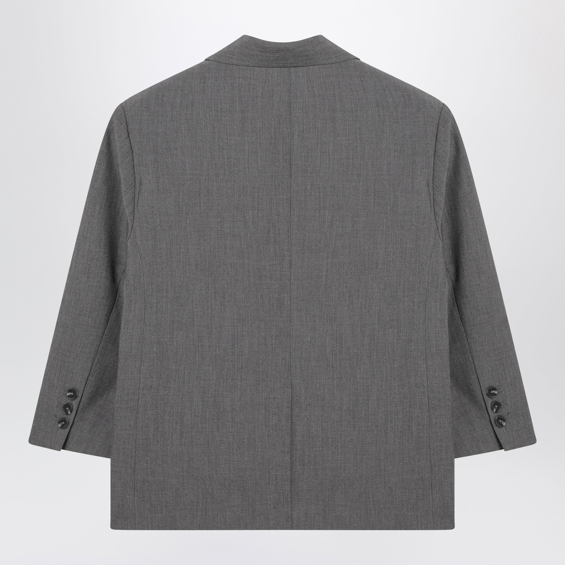 Grey single-breasted jacket