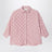 Pink Shirt With Fringe Pattern