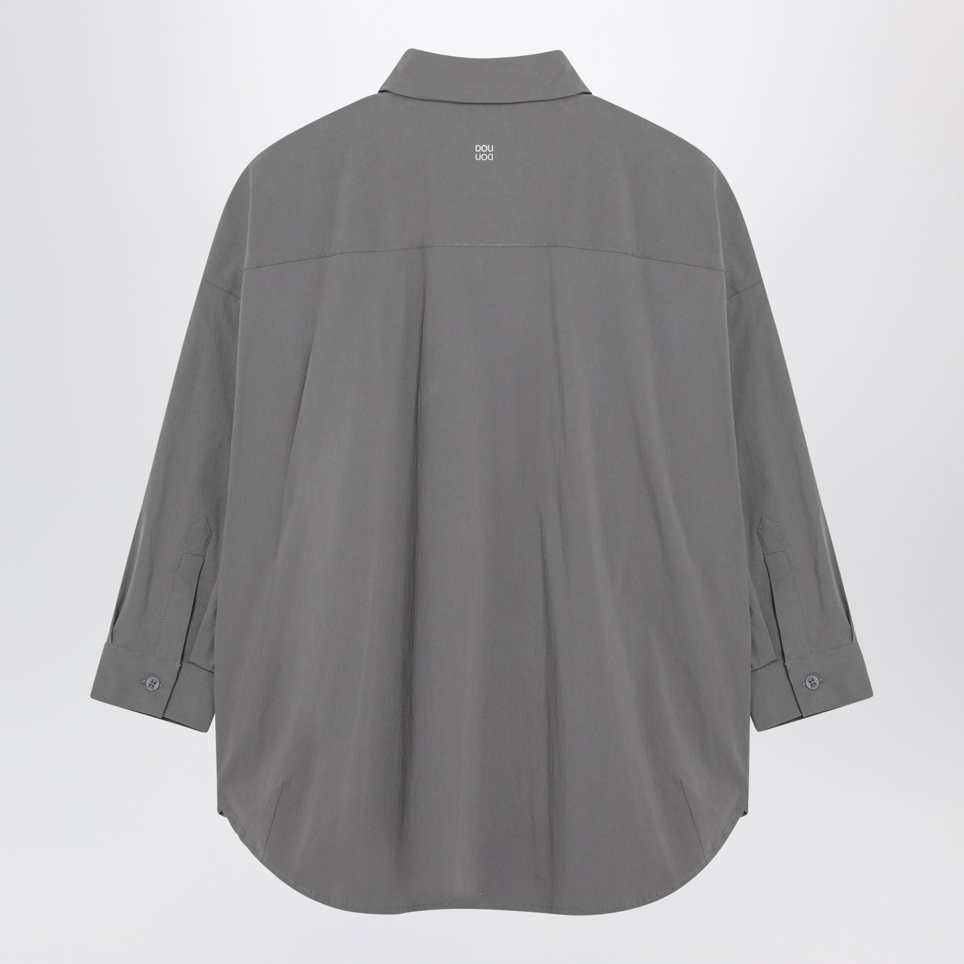 Camicia grigia in misto cotone
