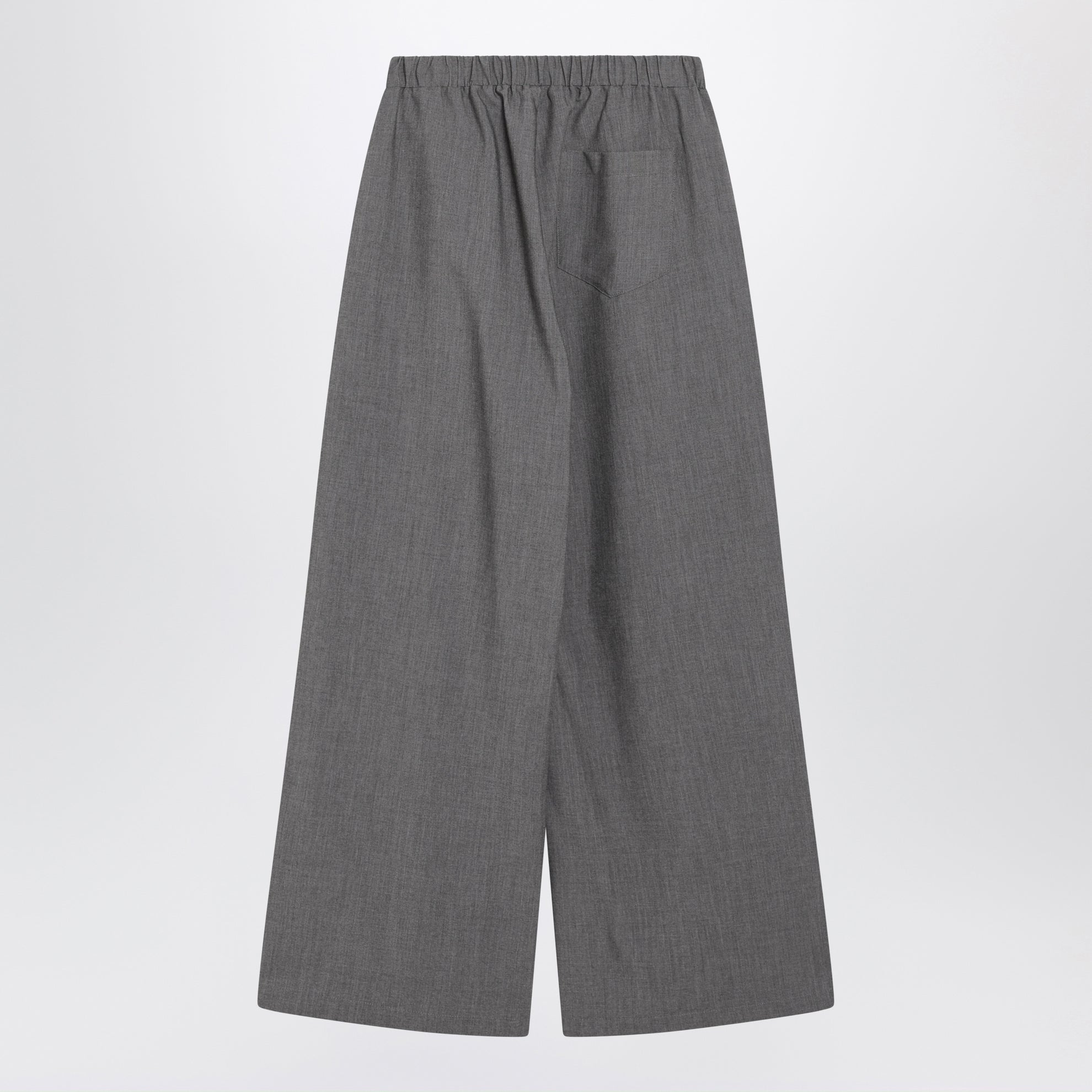 Oversized grey Chrysanthemum trousers