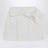 Ivory cotton mini skirt
