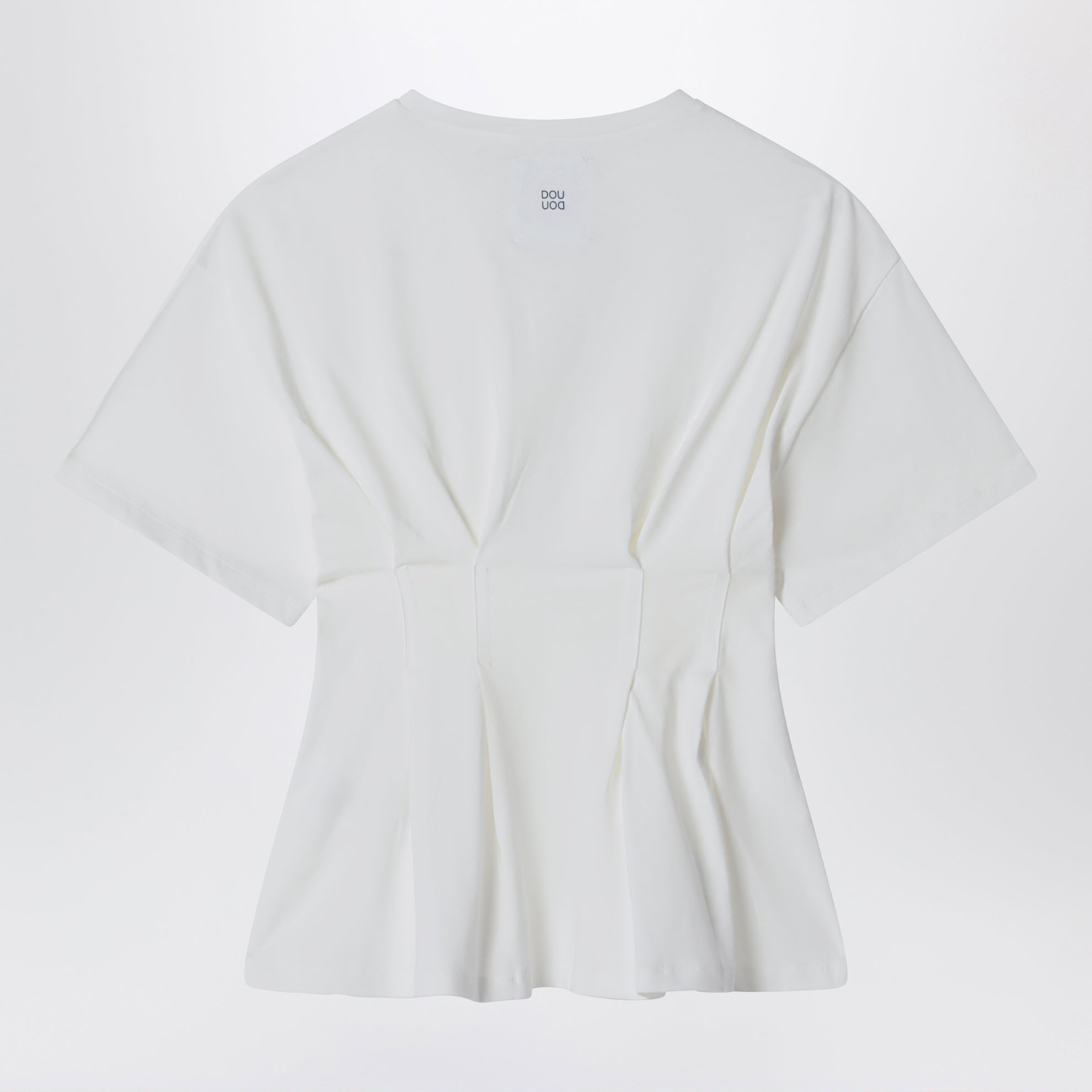 Calendula ivory cotton T-shirt