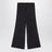 Pantaloni in maglia bouclé marrone ebano