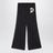 Pantaloni in maglia bouclé marrone ebano