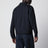 Blue wool-blend overshirt jacket