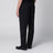 Pantalon noir en mélange de laine