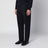 Pantalon sartorial bleu en mélange de laine