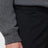 Schwarze sartoriale Hose aus Wollmischung