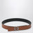 Reversible Anagram belt in brown/black