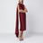Raspberry cape detail dress