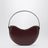 Ellie plum-colored bag in smooth leather