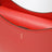 Sac Ellie rouge en cuir lisse