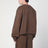 Brauner Hoodie aus Baumwolle