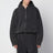 Eternal Zip hoodie in washed black