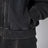 Eternal Zip hoodie in washed black