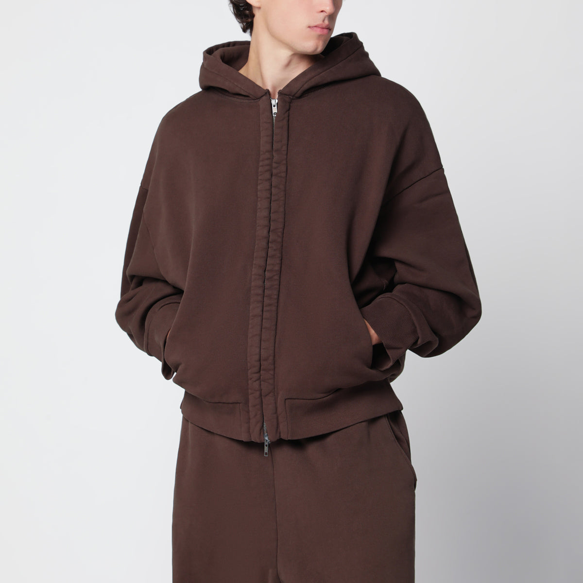 Thermal Hood V2 hoodie in brown