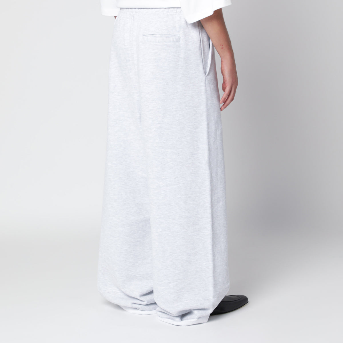 Full Sweatpant Jogginghose in Hellgrau