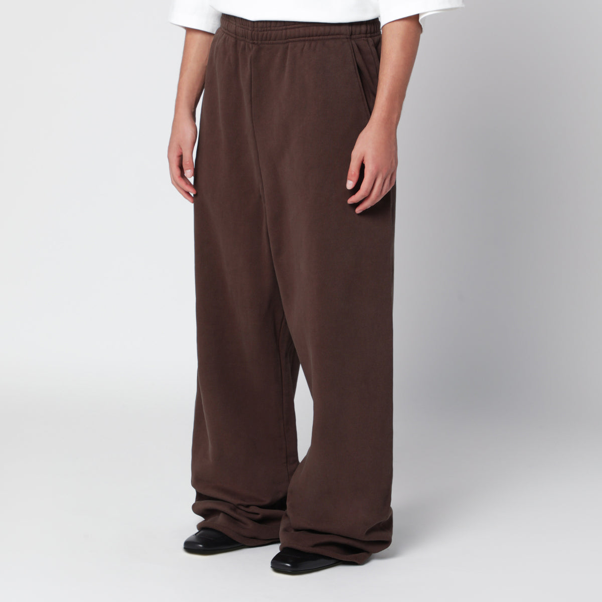 Full Sweatpant jogging trousers in brown