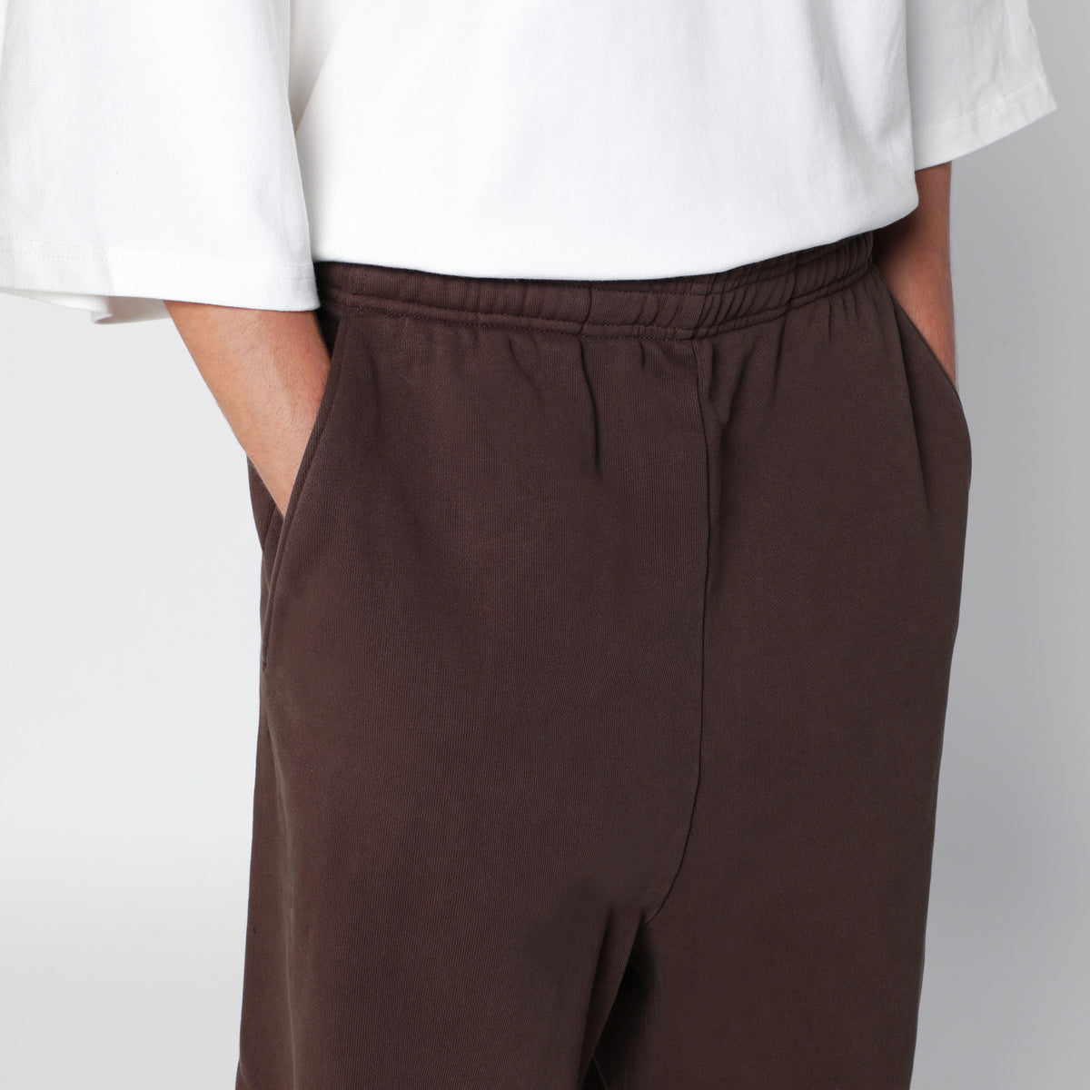 Full Sweatpant jogging trousers in brown
