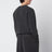 Pod crew-neck sweatshirt in washed black