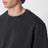 Pod crew-neck sweatshirt in washed black