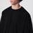 Heavy Boxy T-Shirt aus schwarzer Baumwolle