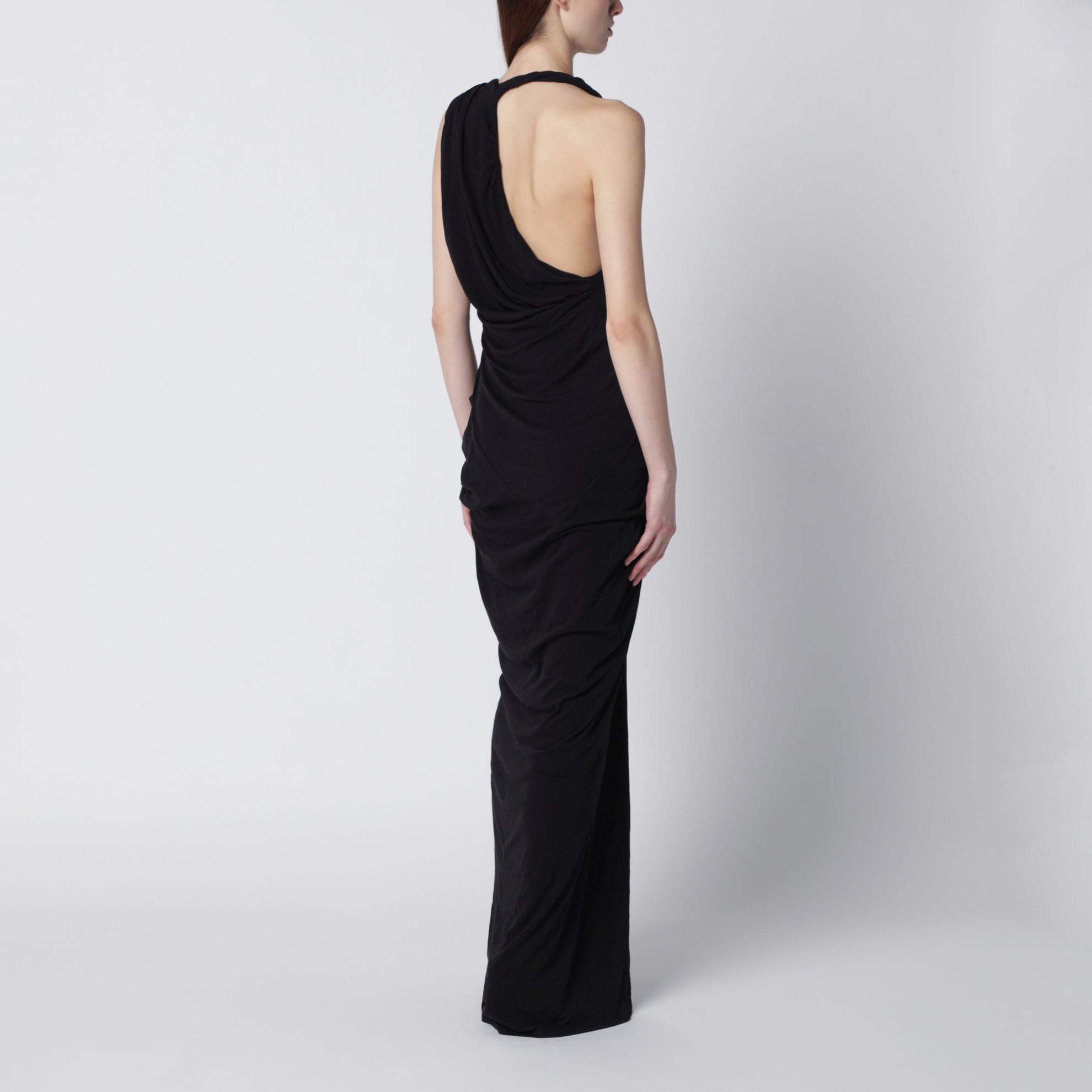 Oaklyn long dress in soot color