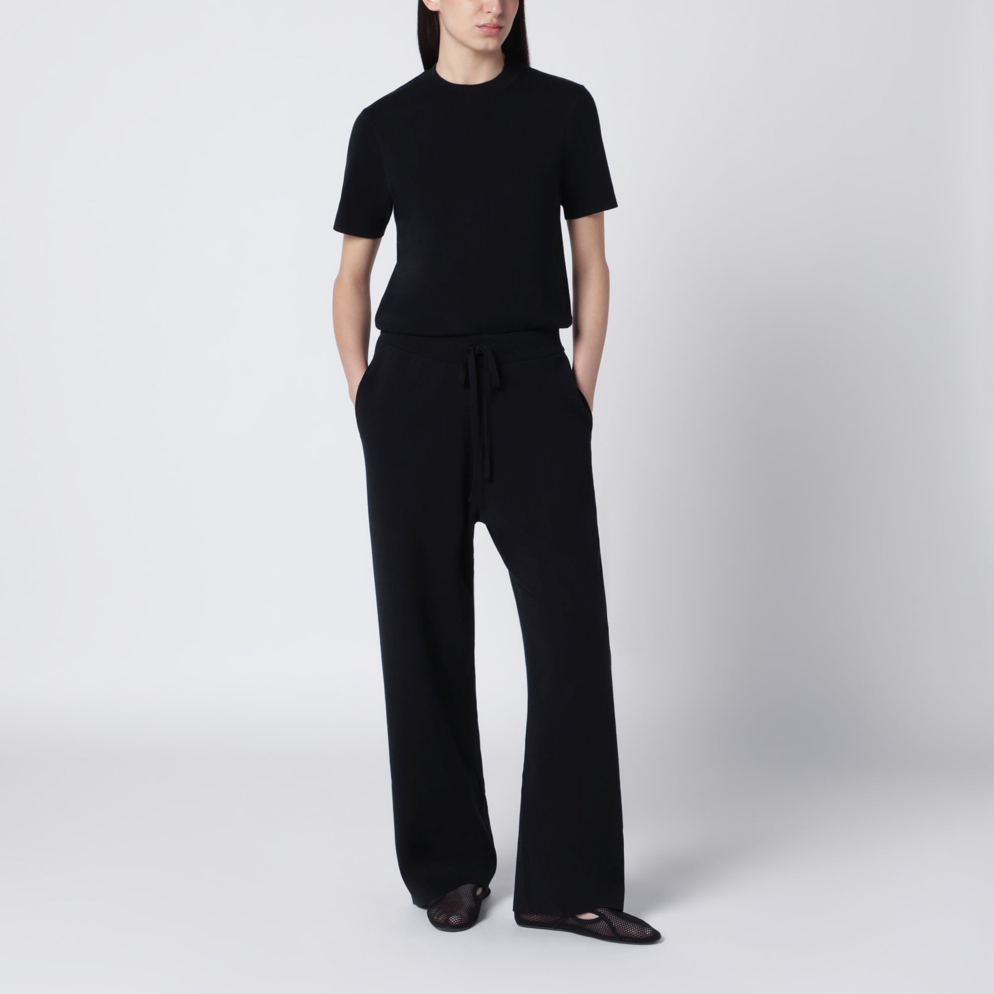 Pantalone Uniform nero in cotone
