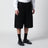 Bermuda Baggy in denim nero