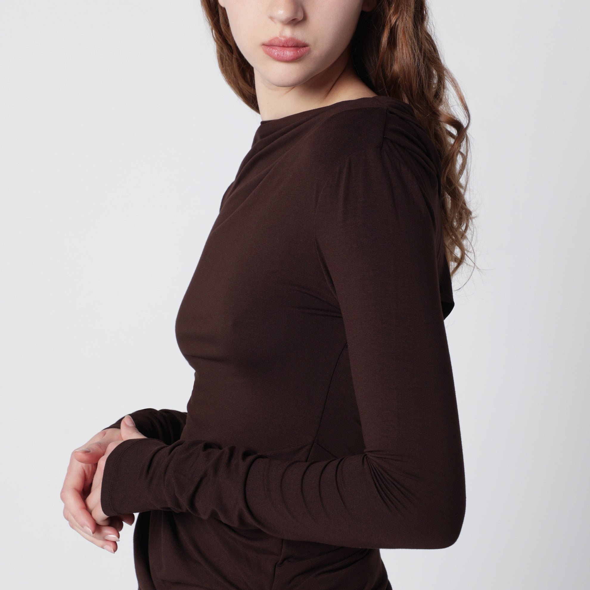 Top twist couleur tabac