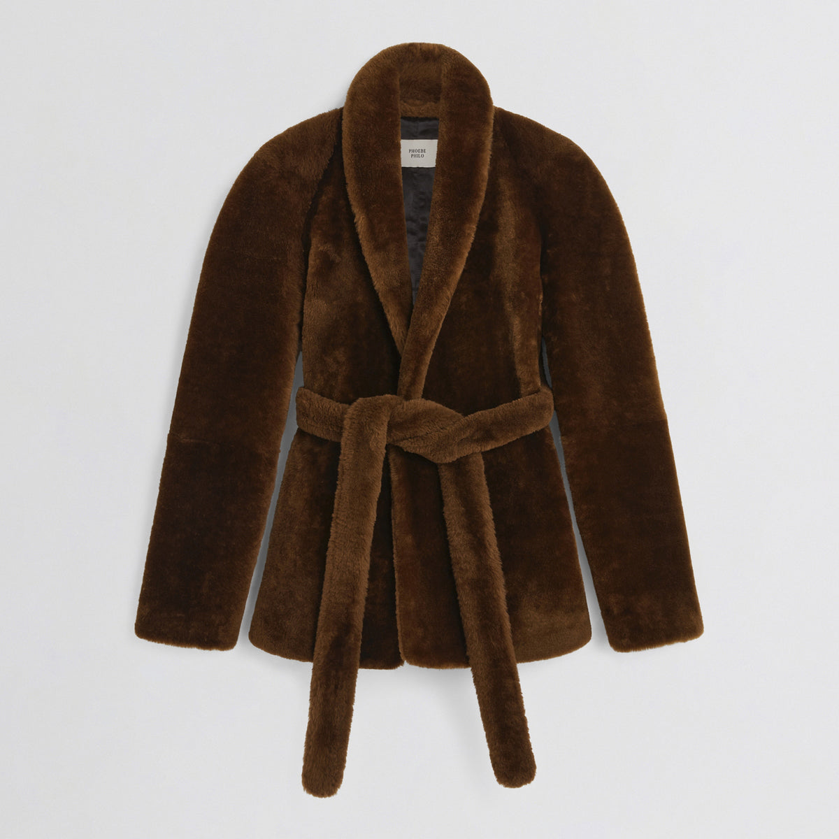Belted robe jacket