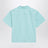 Camicia verde acqua a righe in cotone