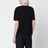 Ezra T-shirt in black wool blend