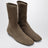 Bottines stretch Cindy marron en daim