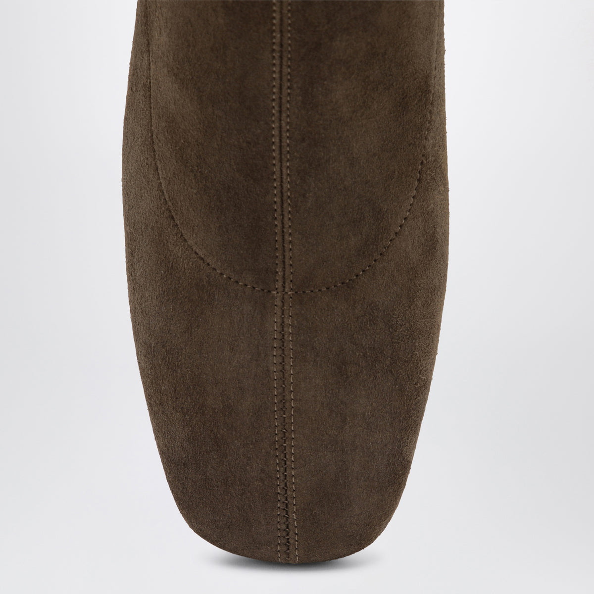 Bottines stretch Cindy marron en daim