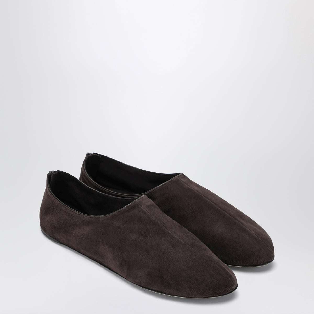 Stellene Moka goat suede slippers