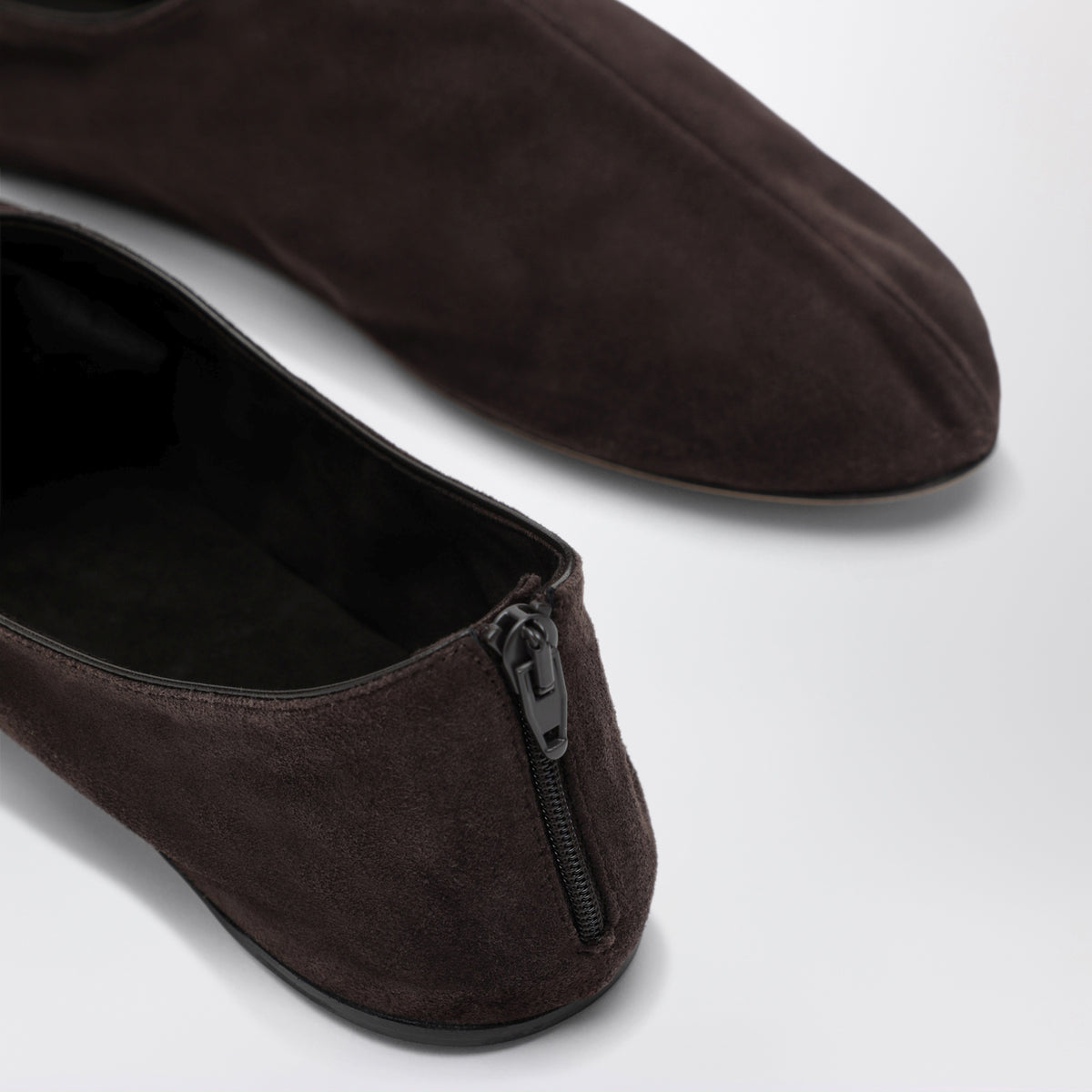 Stellene Moka goat suede slippers