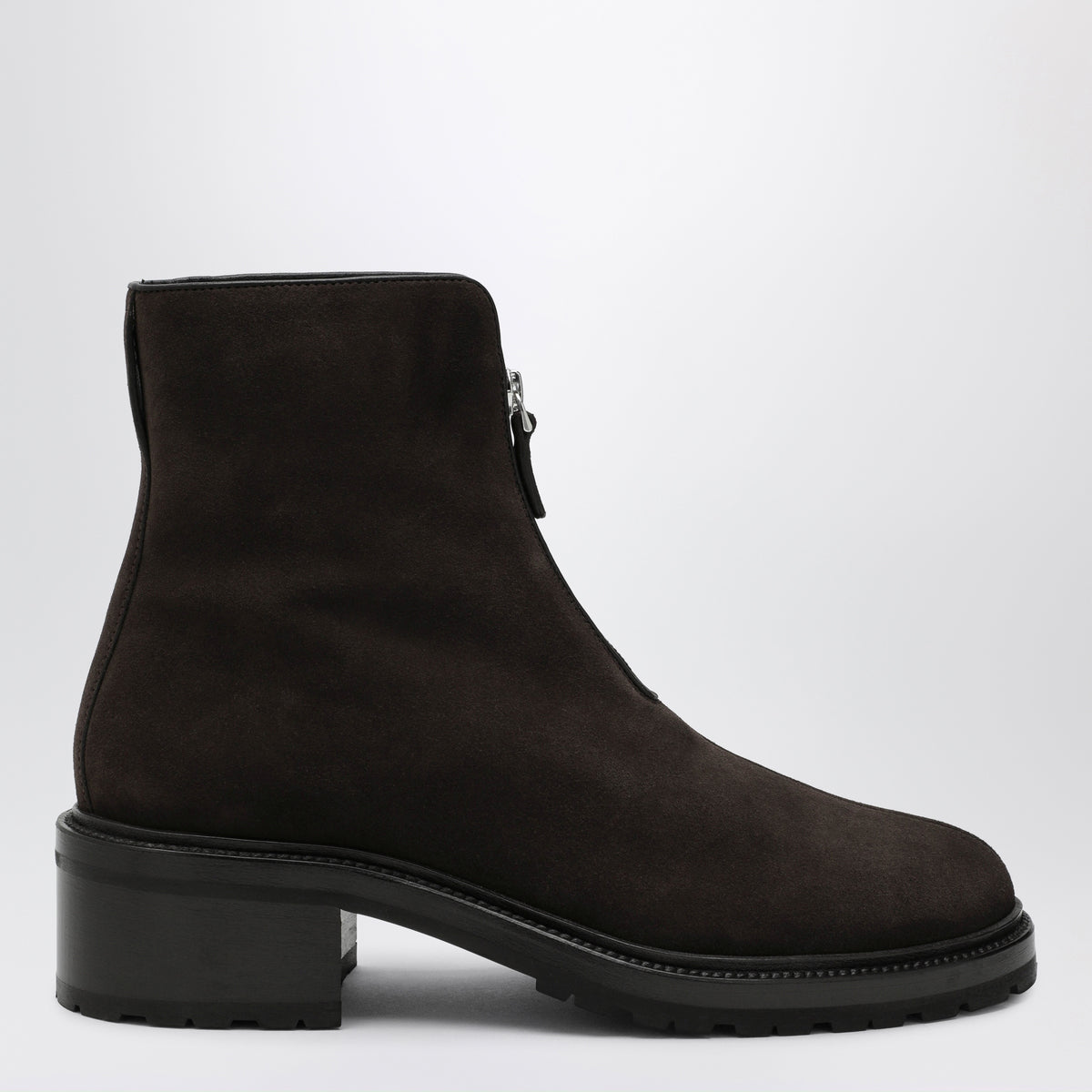 Stivaletto Hike moka in pelle scamosciata