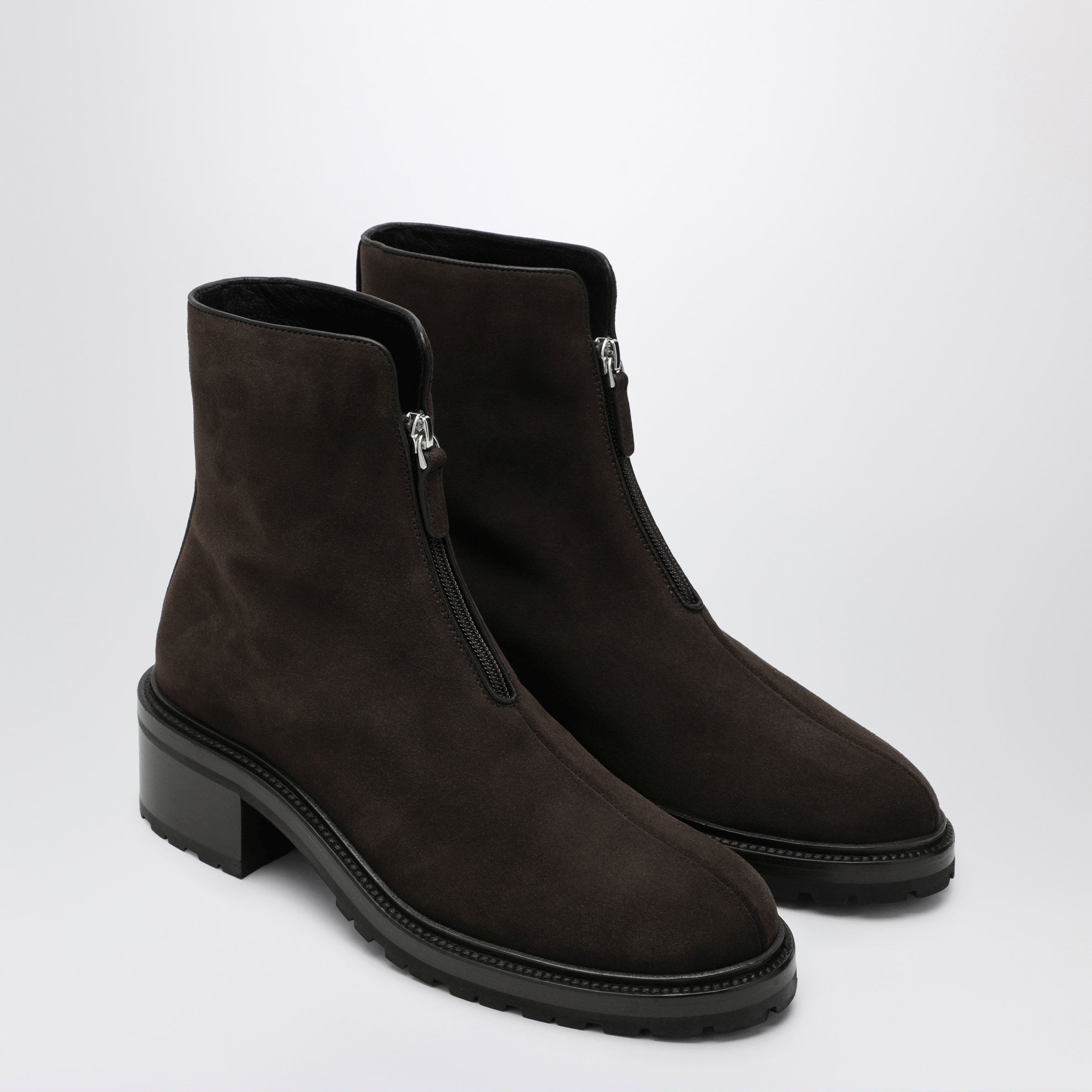 Stivaletto Hike moka in pelle scamosciata
