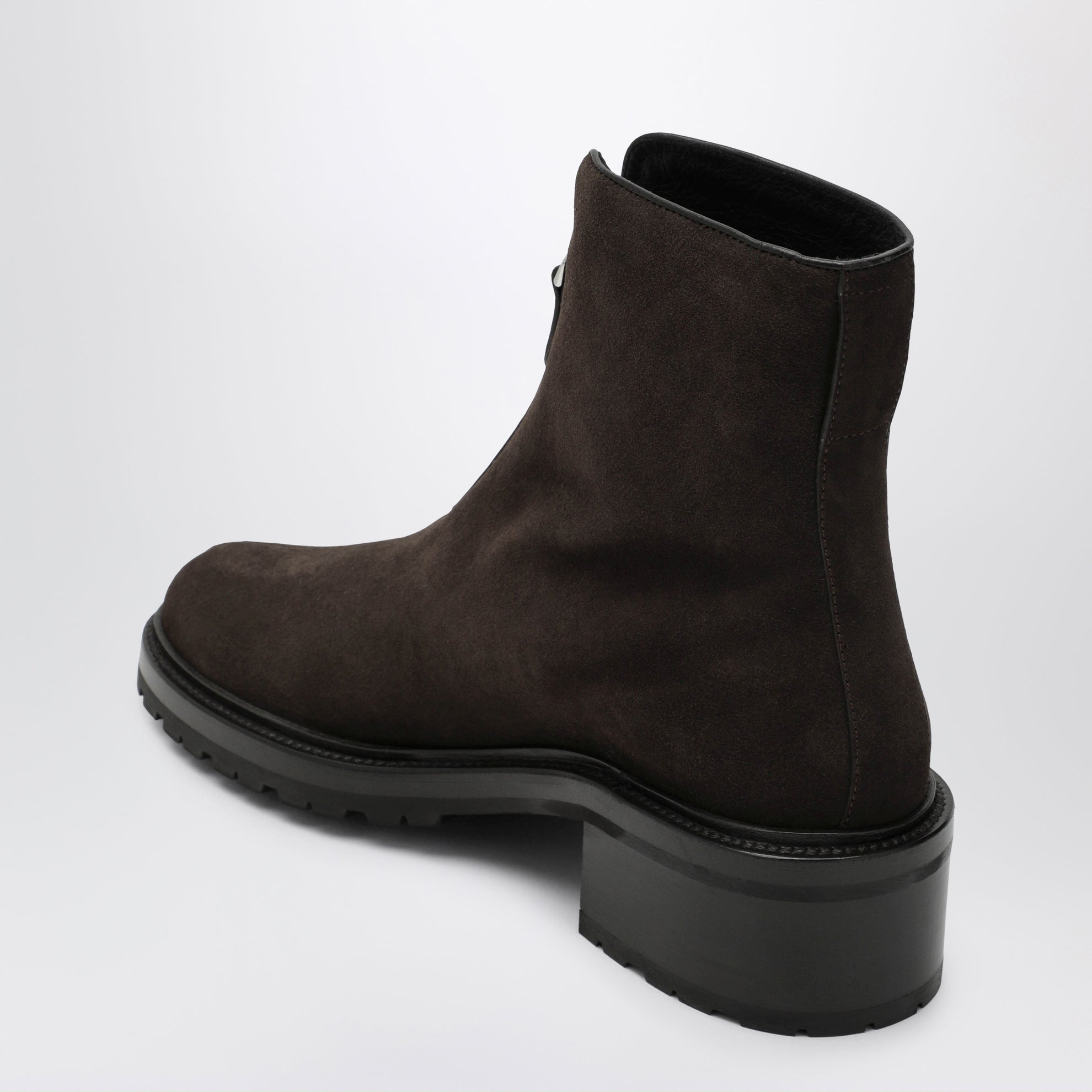 Stivaletto Hike moka in pelle scamosciata